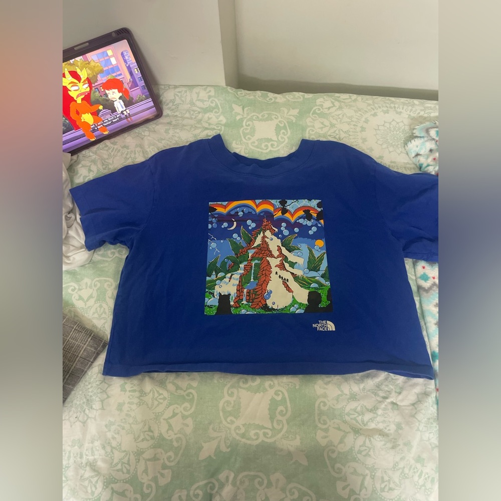 The North Face Women’s XL cropped T-Shirt